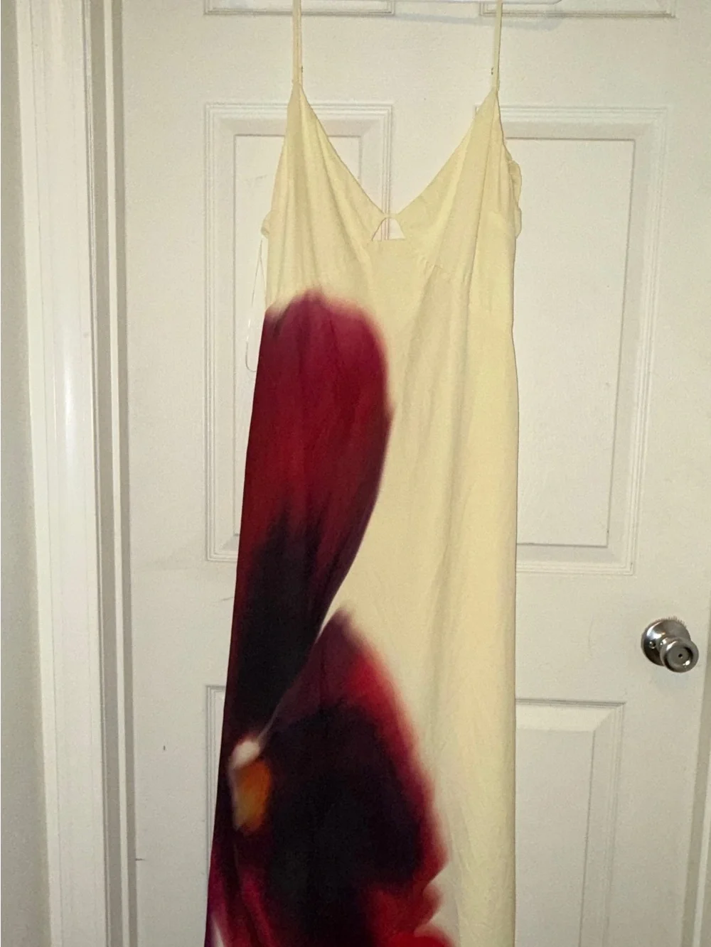 Abercrombie & Fitch Julia Slip Cutout Maxi Dress XXLT